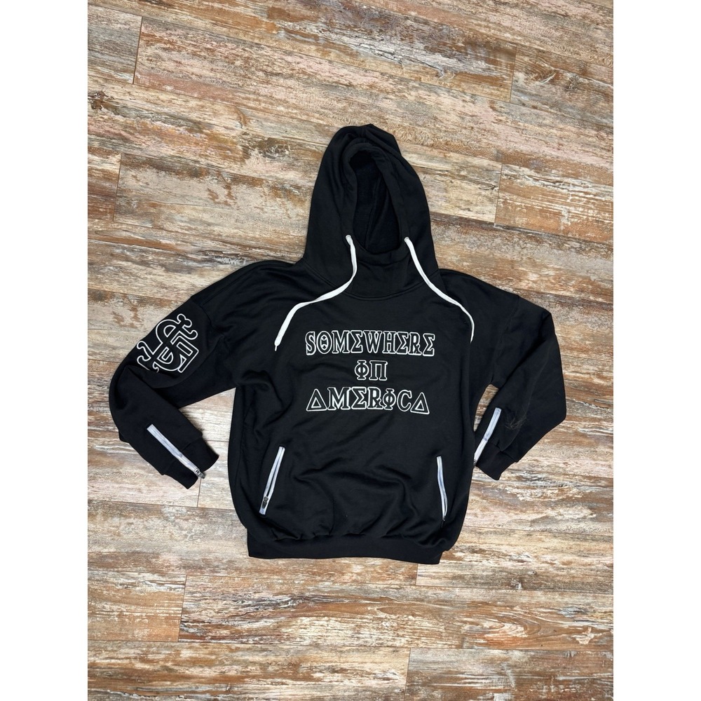 Mens SIA Collective Hoodie Size 3XL Somewhere In America Greek Street Wear